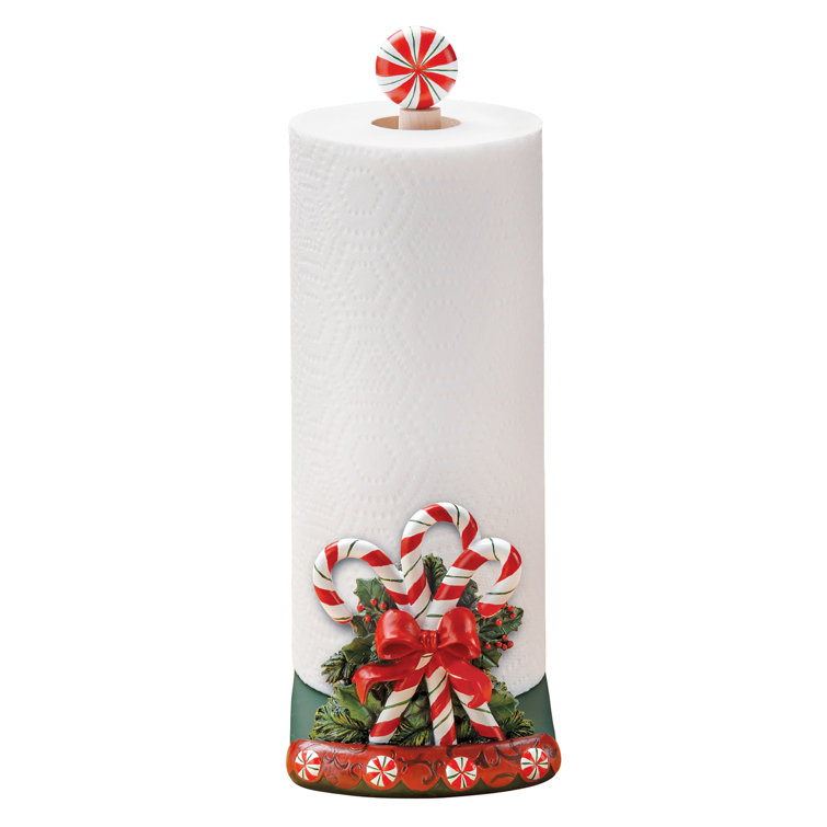 The Holiday Aisle Wood Tabletop Paper Towel Holder Wayfair Canada   Wood Tabletop Paper Towel Holder 